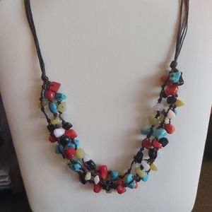 Gemstone Beaded Necklace